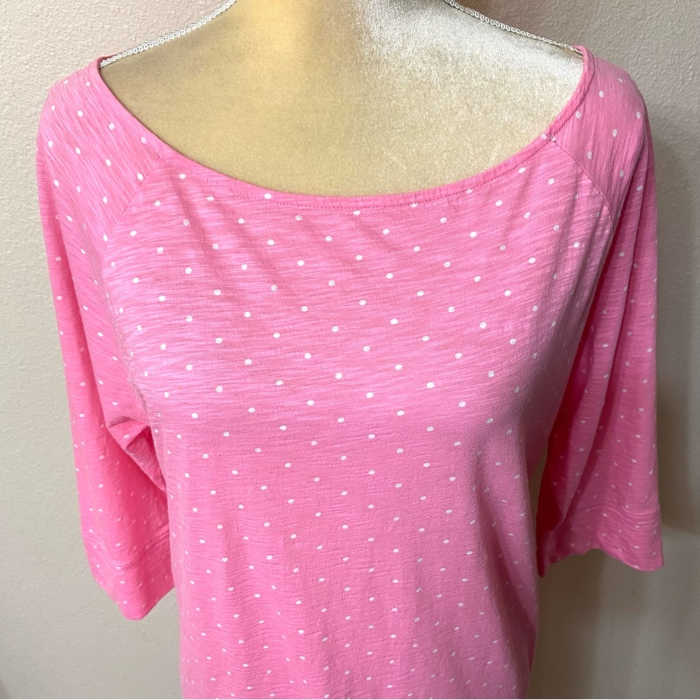Lilly Pulitzer Cassie Cotton Scoop Neck Dot Dress - Picture 3 of 8